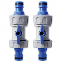 Absperr- und Regulierventil 2er-Set Bluepoint