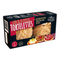 Süße Blätterteig Tortelettes