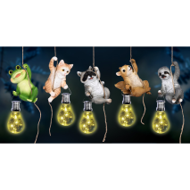 LED-Solar-Hängetiere