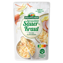 Apfel-Rotkohl / Spreewälder Sauerkraut