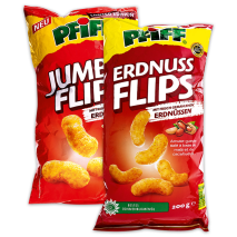 Jumbo / Erdnuss Flips