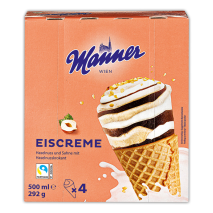 Waffelhörnchen