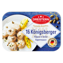 4 Hackbraten / 16 Königsberger Klopse