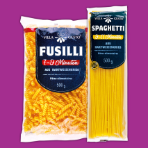 Spaghetti / Fusilli / Penne