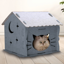Filz-Katzenhaus