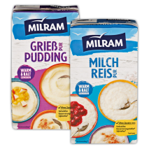 Milchreis / Grießpudding
