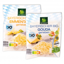 Bayerischer Bio-Reibekäse