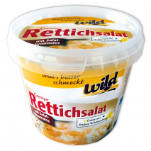 Salat mit cremiger Sauce
