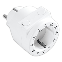 Steckdosenadapter mit Zeitschaltuhr