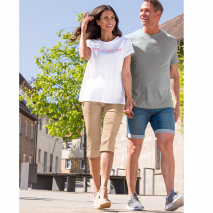 Twill-Capri-Hose 3/4