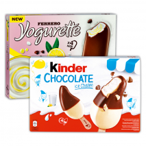 Kinder Schokolade Eis / Yogurette Eis
