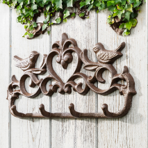 Rustikaler Gusseisen-Wandhaken