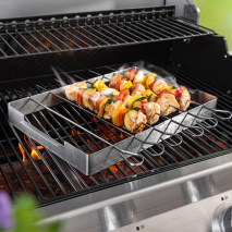 Edelstahl-Grillspieße 6er-Set