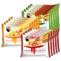 Instant Nudeln 4 + 1 gratis