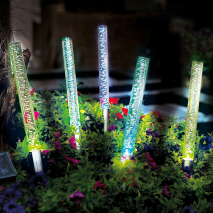 LED-Solar-Sticks 5er
