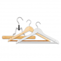 Holzkleiderbügel-Set