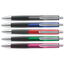 Kugelschreiber Grip Metallic 5er-Set