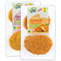 Vegane Schnitzel / Cordon Bleu