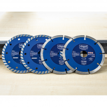 Diamant-Trennscheiben-Set 4tlg.