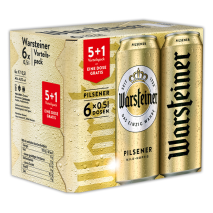 Pilsener 5 + 1 gratis