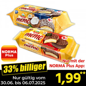 Produktbild »Memo Doppelkekse«