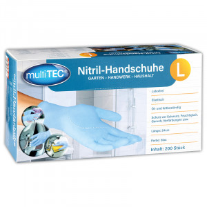 Produktbild »Nitril-Einweghandschuhe 200er«