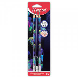 Produktbild »Bleistifte BLACK'PEPS Deepsea Paradise 6tlg.«