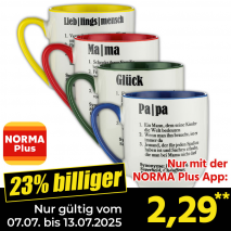 Produktbild »Tasse mit lustiger Definition«