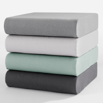 Mako-Feinjersey Topper-Spannbetttuch