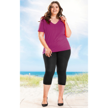 Caprihose Große Mode