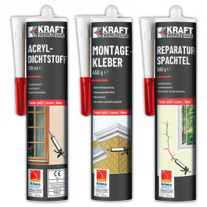Produktbild »Silikon / Acryl / Reparaturspachtel«