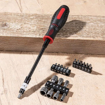 Produktbild »Flexibler Schraubendreher mit Bit-Set 20-tlg.«