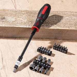 Produktbild »Flexibler Schraubendreher mit Bit-Set 20-tlg.«