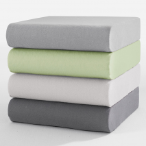 Boxspringbett-Jersey-Spannbetttuch Premium