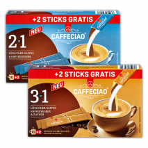 Lösliche Kaffeesticks