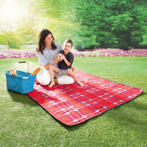 Produktbild »Isolierte Picknickdecke mit Alu-Rückseite«