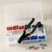 Crimpzange- und Aderendhülsen-Set 871tlg.