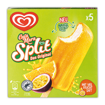 Fruchtiges Stieleis
