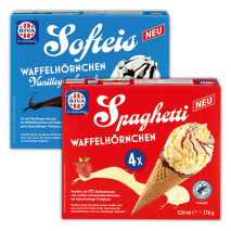 Produktbild »Spaghetti / Softeis Waffelhörnchen«