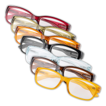 Modische Lesebrille 7er-Set