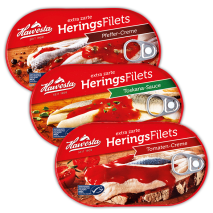 Extra zarte Heringsfilets