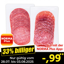 Rohwurst Aufschnitt