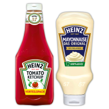 Tomato Ketchup oder Mayonnaise