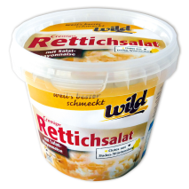 Salat mit cremiger Sauce