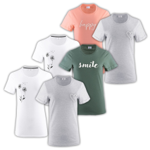 T-Shirt mit Druck 2er-Set