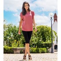 Volant Shirt und Capri-Leggings 2er-Set