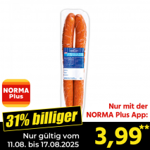 Produktbild »'Podwawelska' Brühwurst«