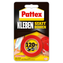 Kleben statt Bohren Doppelseitiges Klebeband