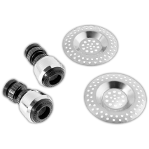 Schwenkbrausen-/ Abflusssieb-Set