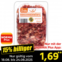 Rohschinkenwürfel